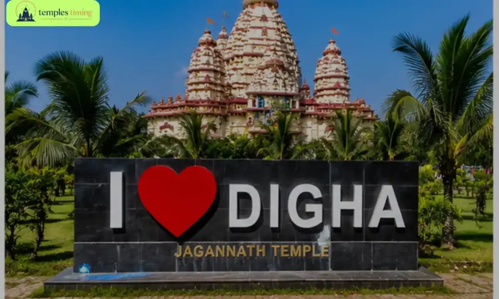 Digha Jagannath Temple Garden View